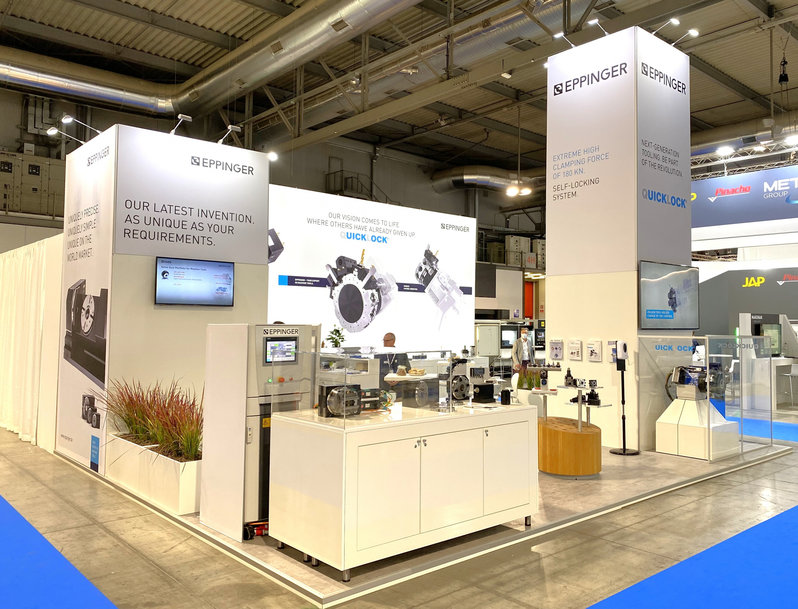 Eppinger auf der EMO Hannover: Halle 005, Stand F41 Werkzeugwechsel à la Industrie 4.0